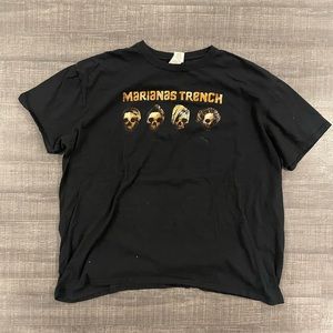 Vintage Oversized 2XL Marina Trench 2016 Tour Tee